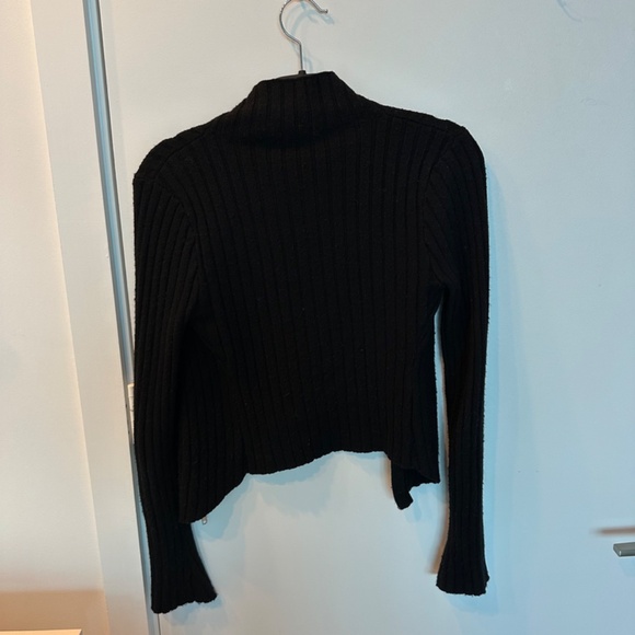 GUIZIO Black Nell Zip Up Size XS - Picture 8 of 9